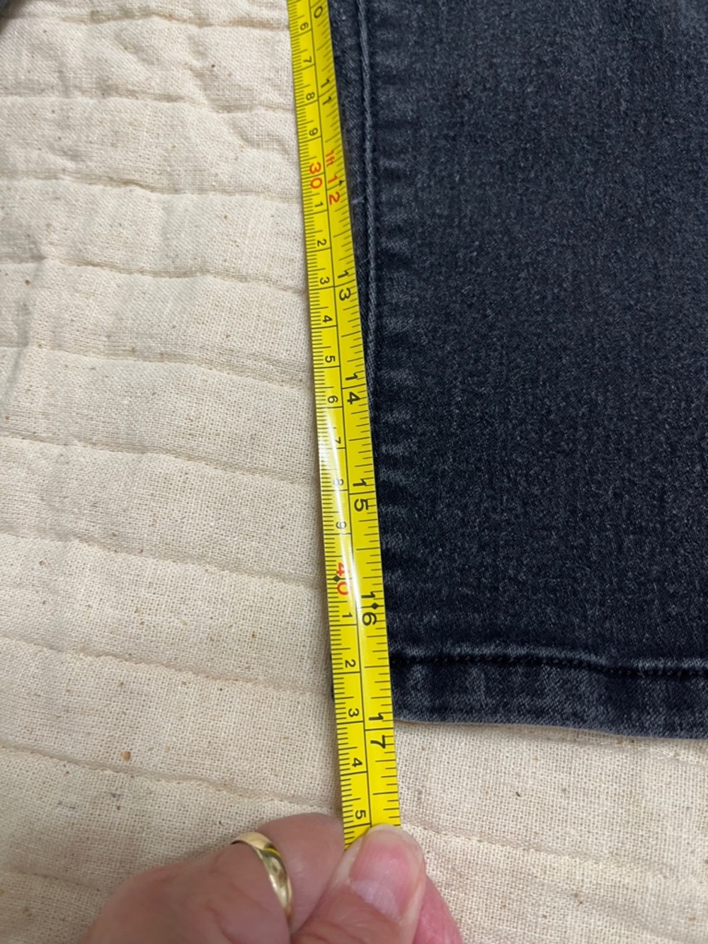 d. jeans Black Cropped Capris - Picture 9 of 11